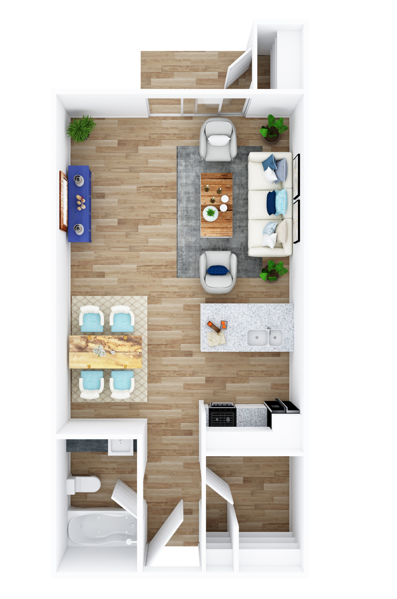 2827 North 51st Avenue Studio-2 Beds Apartment for Rent - Photo Gallery 14